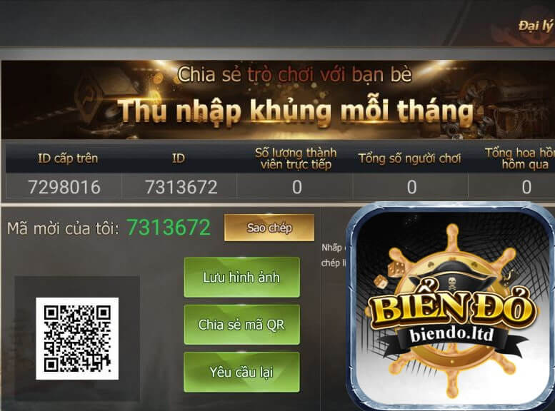 Cách làm đại lý cổng game đổi thưởng Biendo 