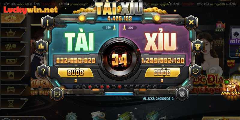 Tài Xỉu Luckywin